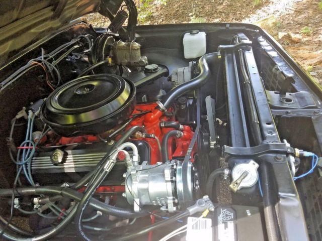 1972 Black Chevrolet Blazer Convertible