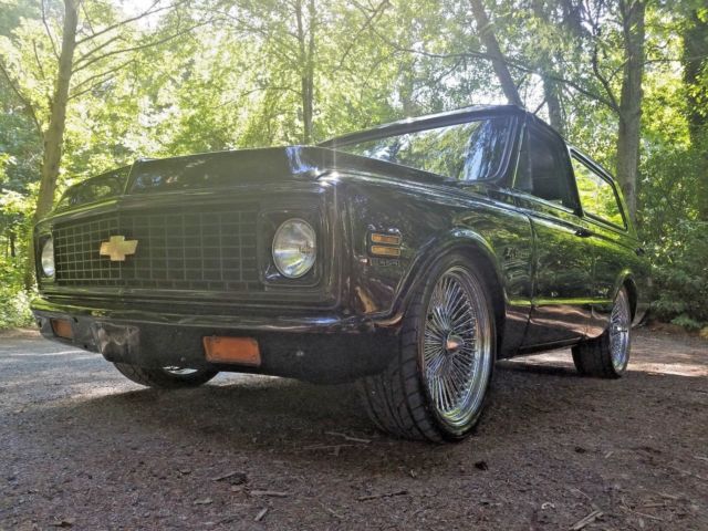 1972 Black Chevrolet Blazer Convertible