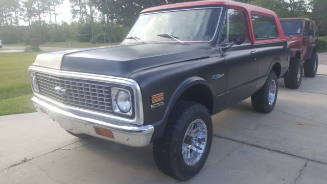 1972 Black Chevrolet Blazer SUV