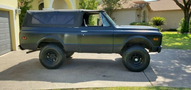 1972 Black Chevrolet Blazer 4x4
