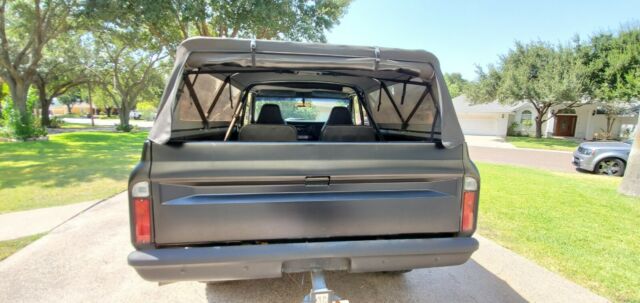 1972 Black Chevrolet Blazer 4x4