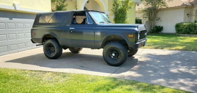 1972 Black Chevrolet Blazer 4x4