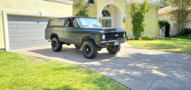 1972 Black Chevrolet Blazer 4x4