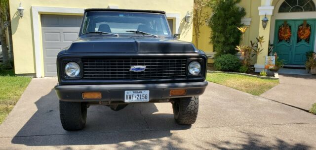 1972 Black Chevrolet Blazer 4x4