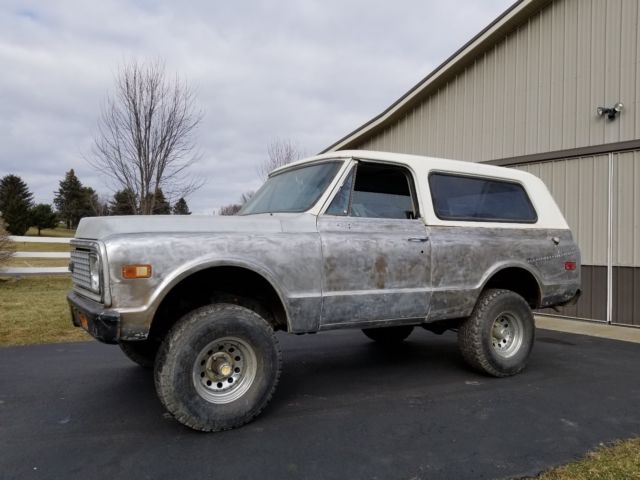 1971 White Chevrolet Blazer Convertible