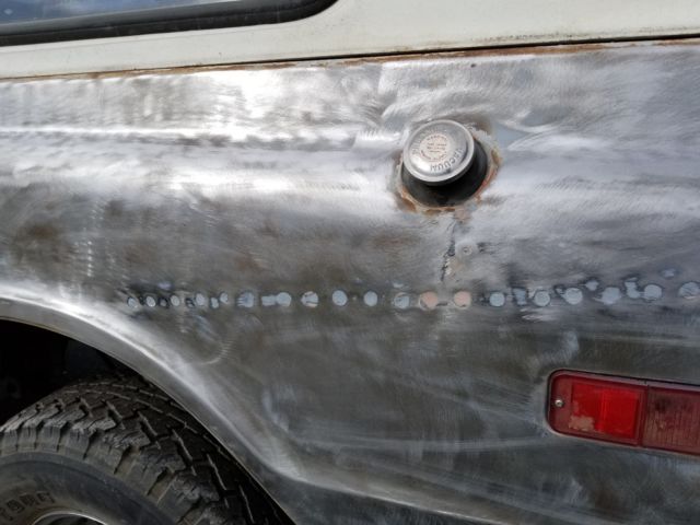 1971 White Chevrolet Blazer Convertible