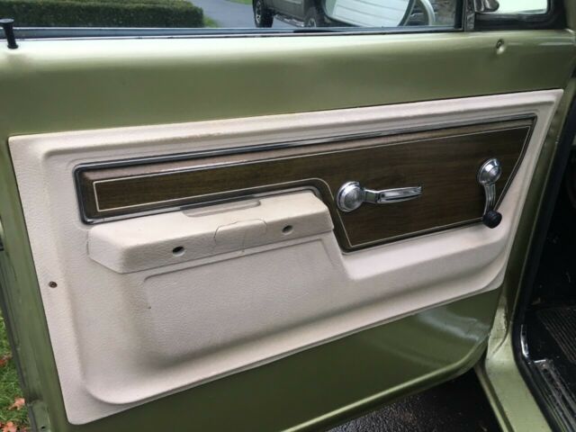 1972 Green Chevrolet Blazer SUV