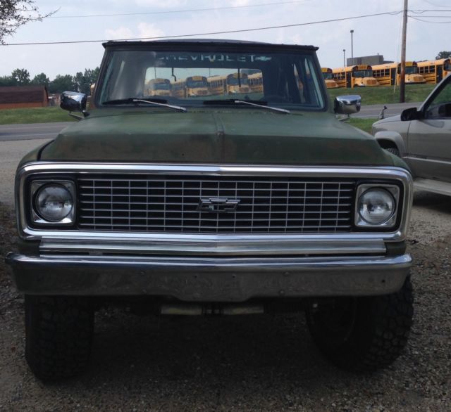 1972 Red Chevrolet Blazer SUV