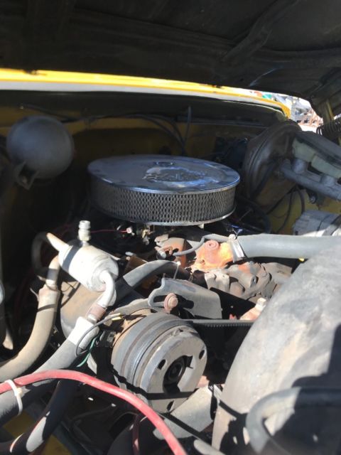 1972 Yellow Chevrolet Blazer Convertible