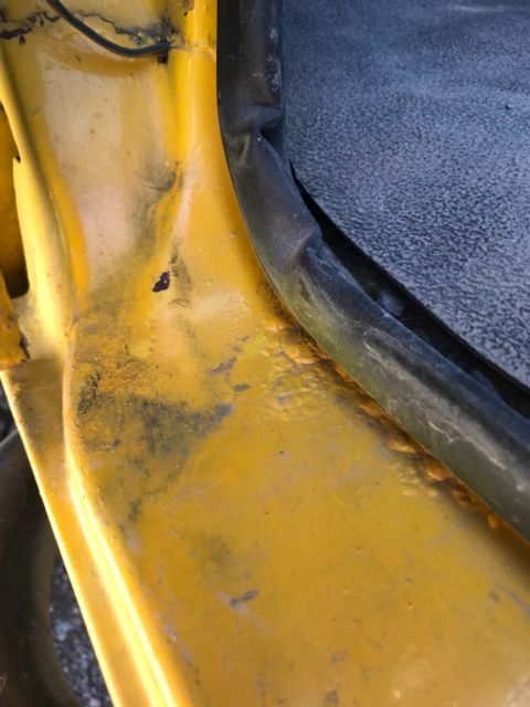1972 Yellow Chevrolet Blazer Convertible