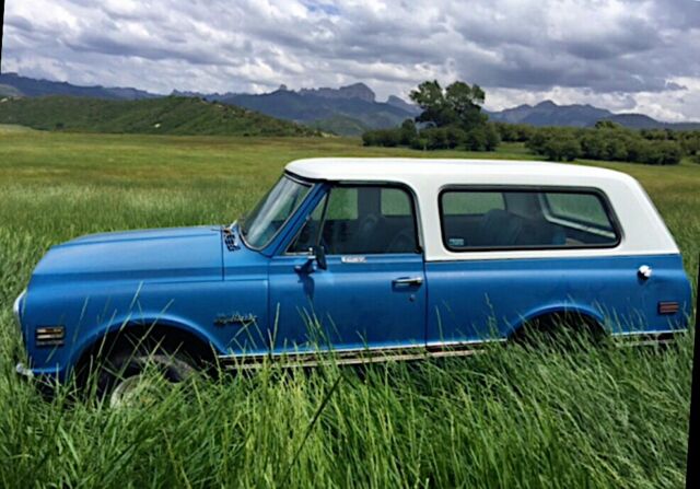 1972 Green Chevrolet Blazer Convertible