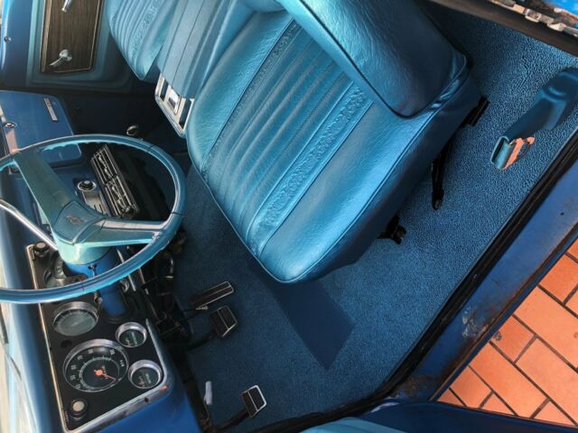 1972 Green Chevrolet Blazer Convertible