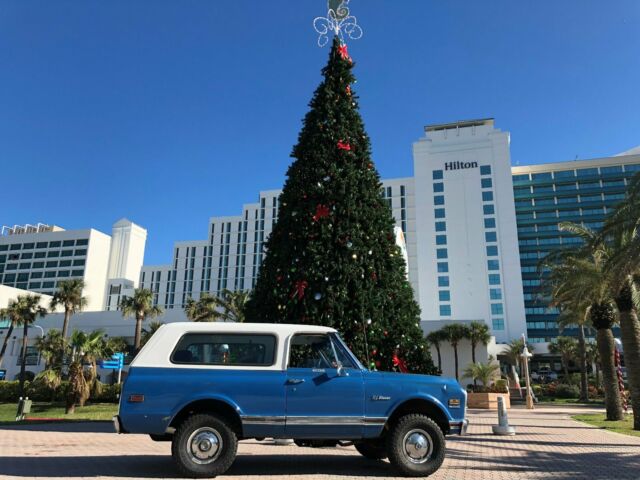 1972 Green Chevrolet Blazer Convertible