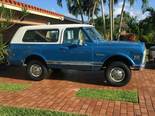 1972 Green Chevrolet Blazer Convertible