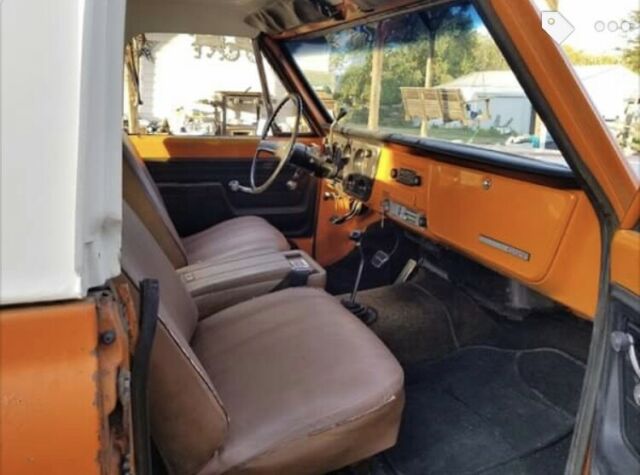 1972 Orange Chevrolet Blazer SUV