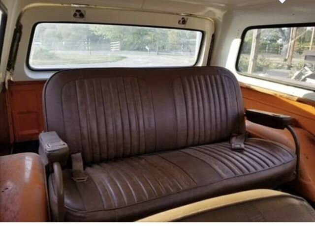 1972 Orange Chevrolet Blazer SUV