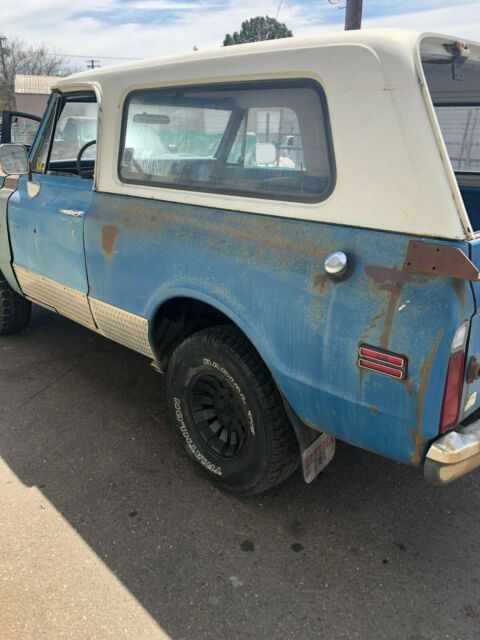 1972 Rider yellow Chevrolet Blazer Convertible