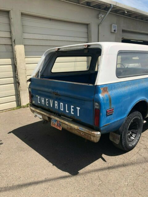 1972 Rider yellow Chevrolet Blazer Convertible