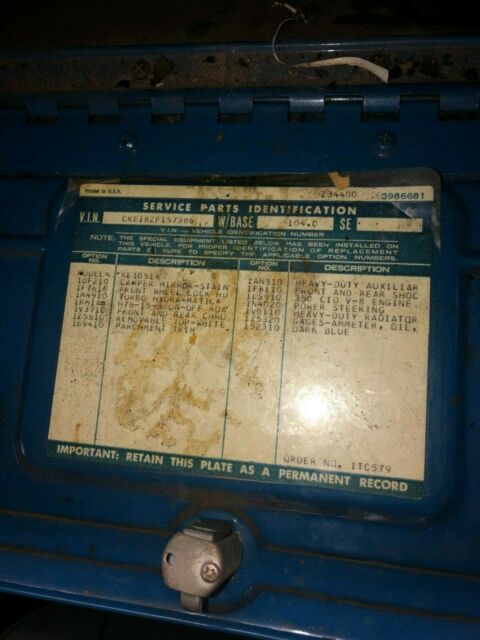 1972 Rider yellow Chevrolet Blazer Convertible