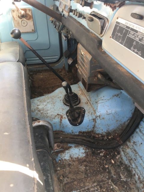 1972 Blue Toyota Land Cruiser