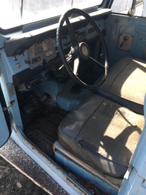 1972 Blue Toyota Land Cruiser