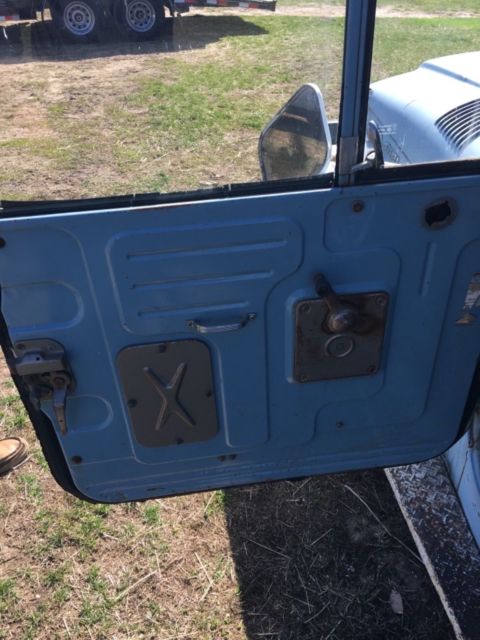 1972 Blue Toyota Land Cruiser