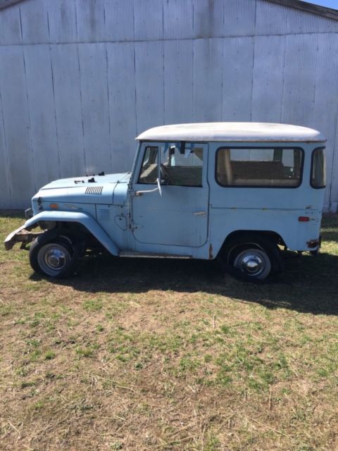 1972 Blue Toyota Land Cruiser