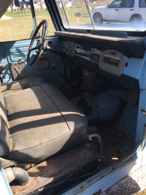 1972 Blue Toyota Land Cruiser