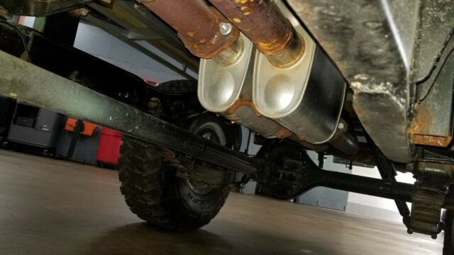 1972 Blue Toyota Land Cruiser Extended Crew Cab Pickup