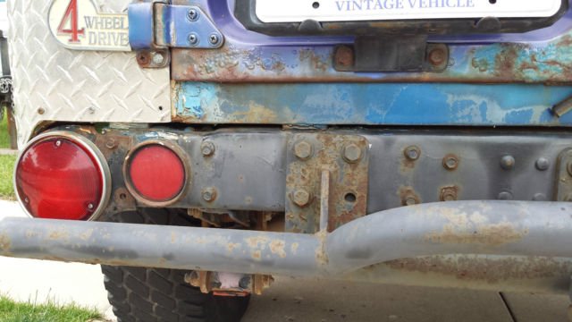 1972 Blue Toyota Land Cruiser SUV