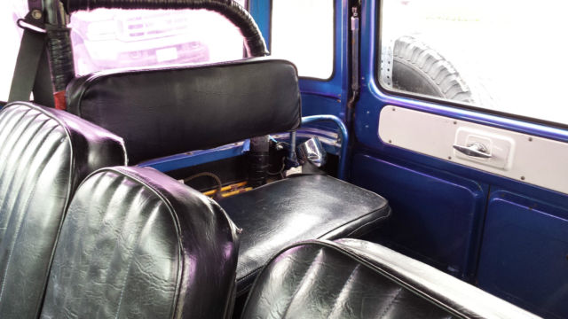 1972 Blue Toyota Land Cruiser SUV