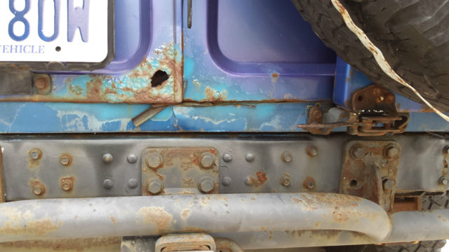 1972 Blue Toyota Land Cruiser SUV