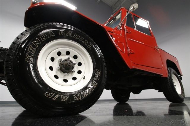 1972 Red Toyota FJ40