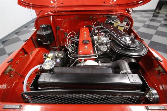 1972 Red Toyota FJ40