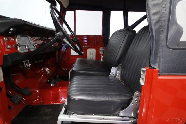 1972 Red Toyota FJ40