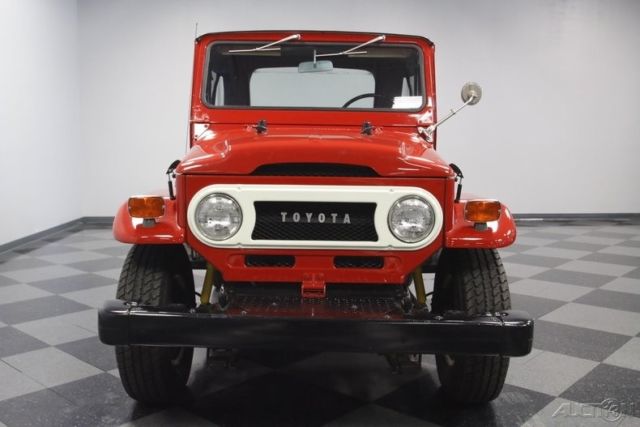 1972 Red Toyota FJ40