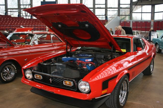 1972 Red Ford Mustang Fastback