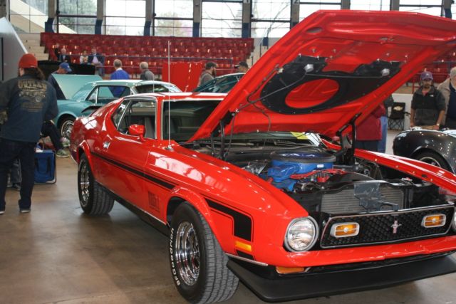 1972 Red Ford Mustang Fastback