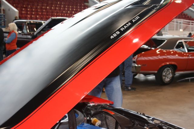 1972 Red Ford Mustang Fastback