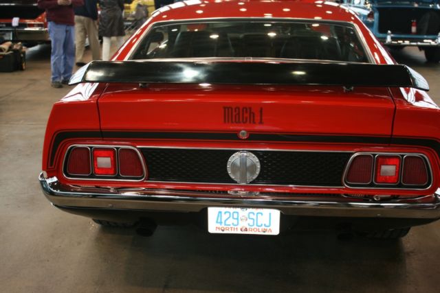 1972 Red Ford Mustang Fastback