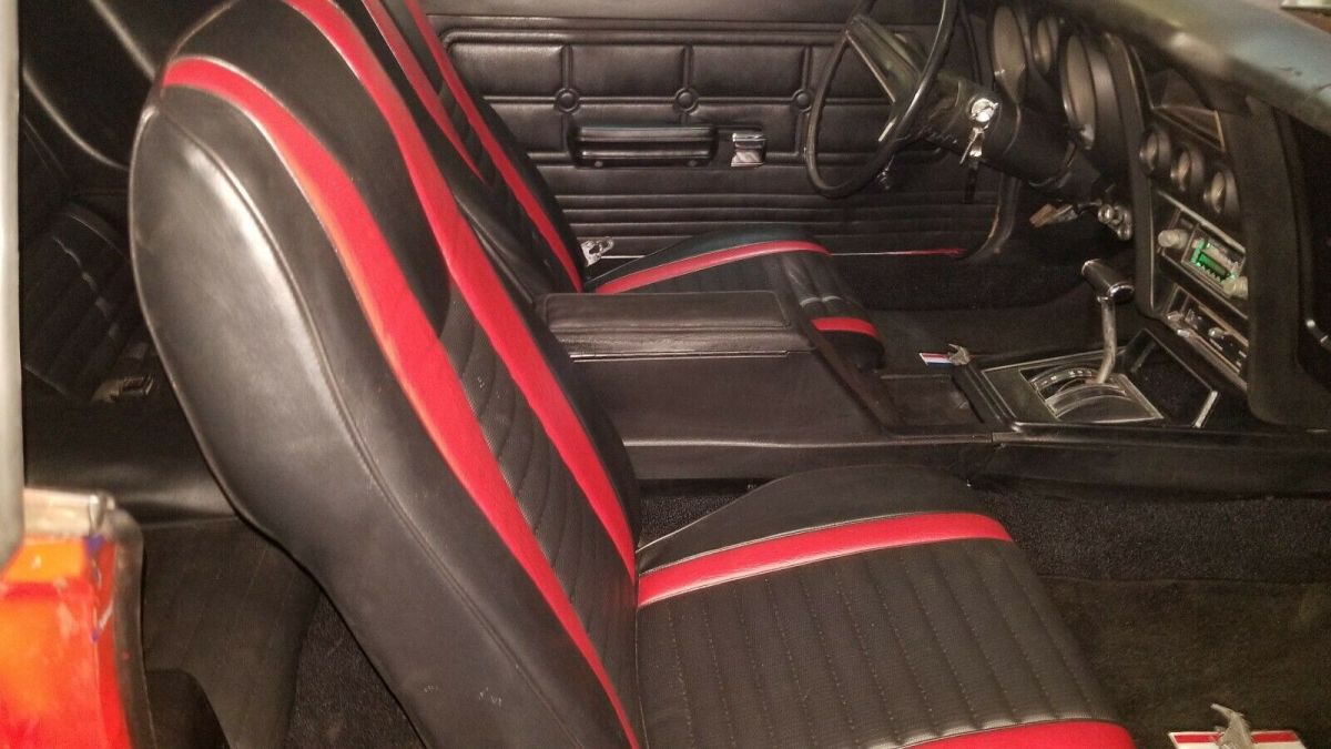 1972 Red Ford Mustang Fastback