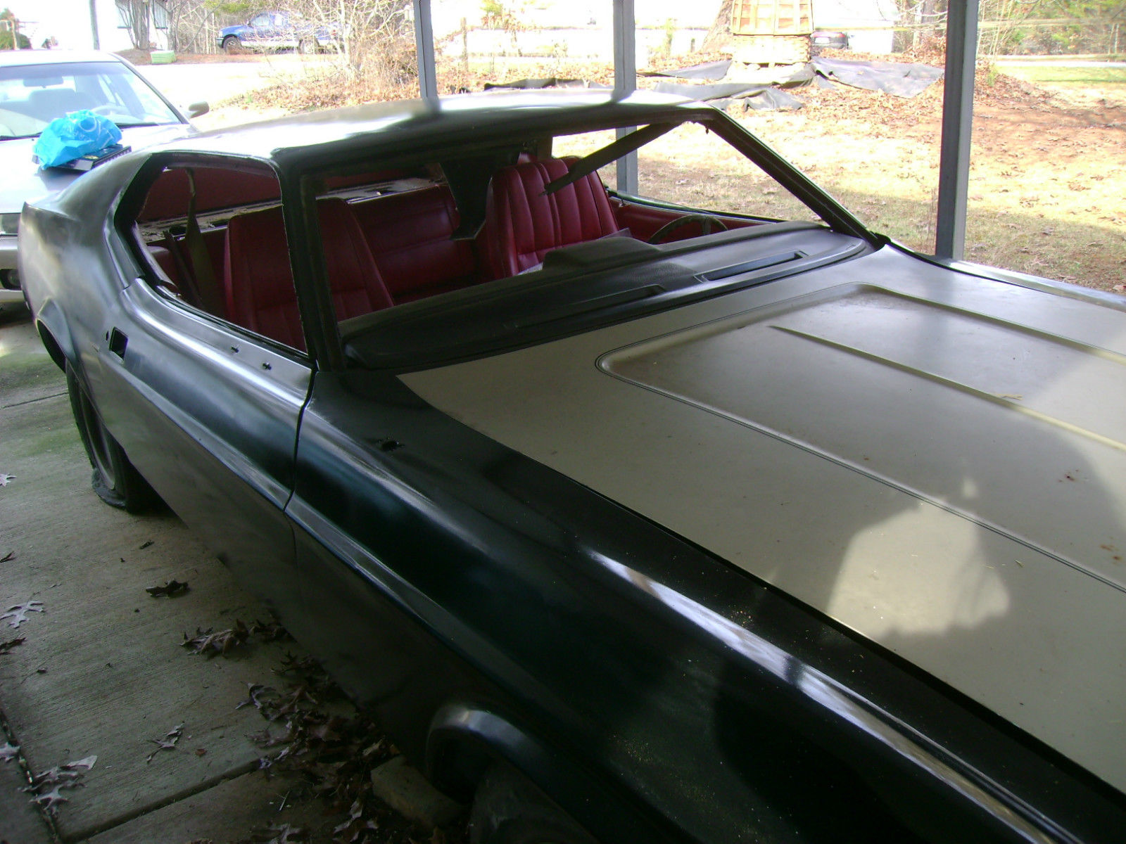 1972 Black Ford Mustang Fastback
