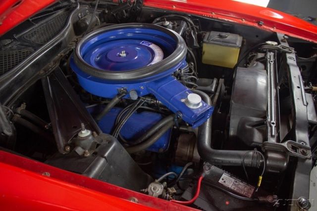 1972 Red Ford Mustang