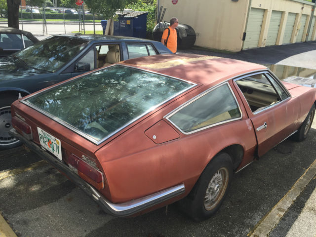 1972 Brown Maserati Other U/K