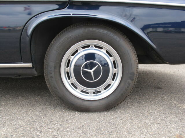 1972 Blue Mercedes-Benz 200-Series Sedan
