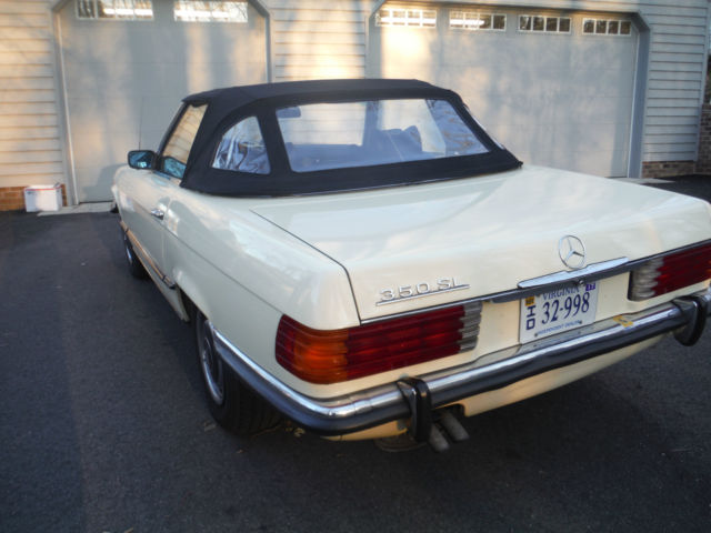 1972 Silver Mercedes-Benz 400-Series Convertible