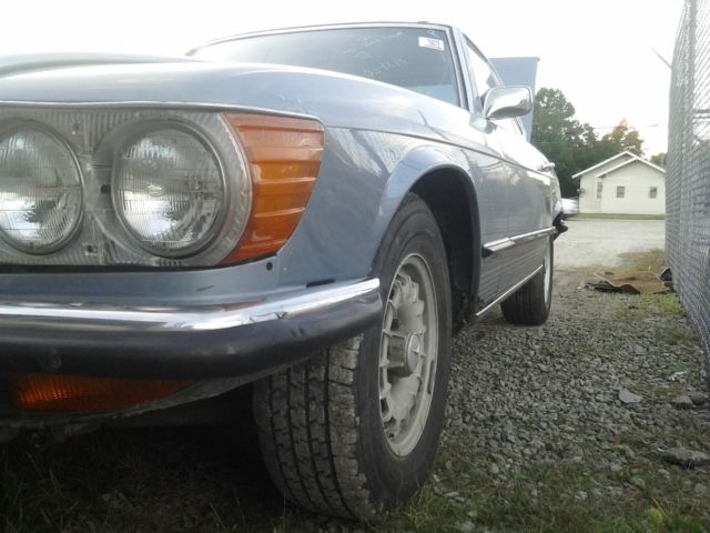 1972 Blue Mercedes-Benz 300-Series Convertible