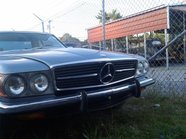 1972 Blue Mercedes-Benz 300-Series Convertible