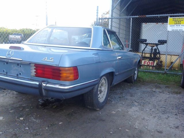 1972 Blue Mercedes-Benz 300-Series Convertible