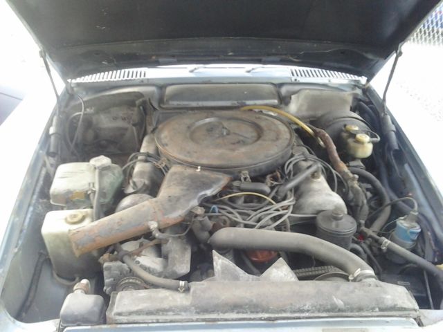 1972 Blue Mercedes-Benz 300-Series Convertible